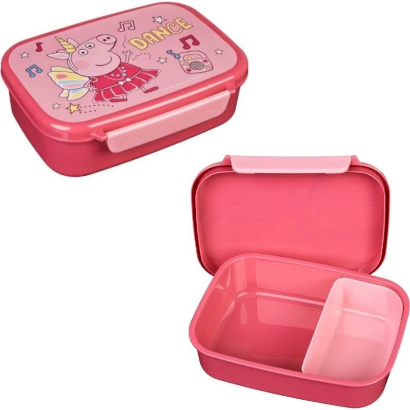 Peppa Pig Madkasse Lyserød 18x13,5x6 cm