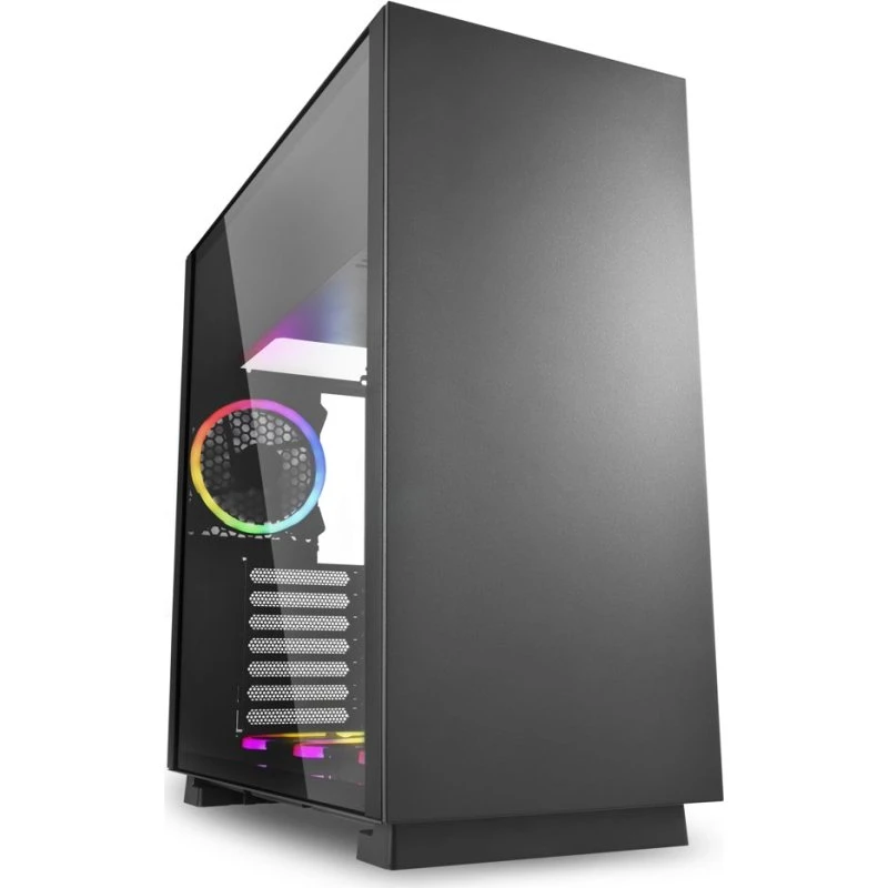 Sharkoon PURE STEEL RGB Black Window Mid Tower