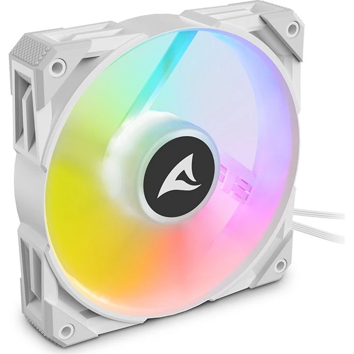 Sharkoon F50 120 mm Grå/Hvid Ventilator