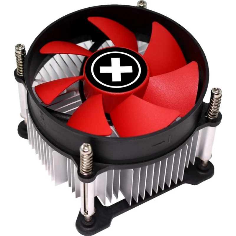 Xilence C Series I350PWM 92mm CPU-køler Sort/Rød/Sølv