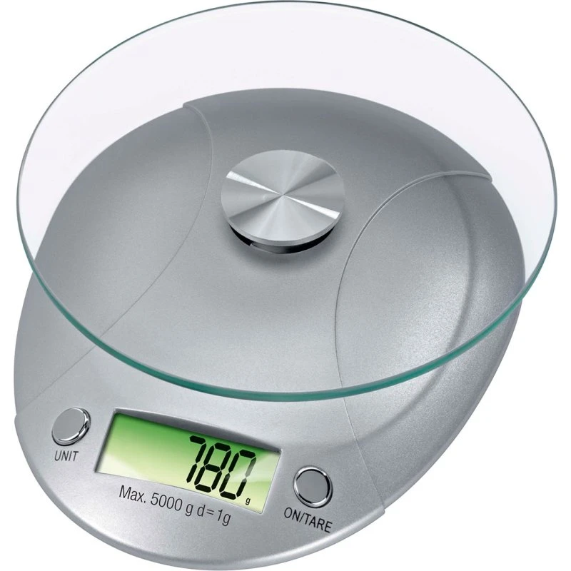 Xavax Digital Køkkenvægt 5kg/1g Sølv