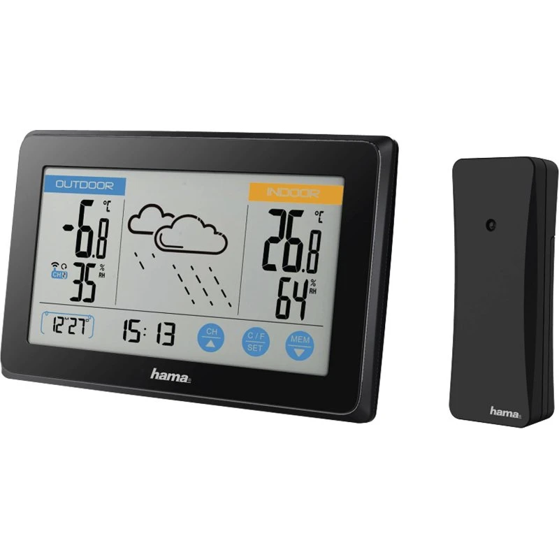 Hama Touch Vejrstation Trådløs Sort