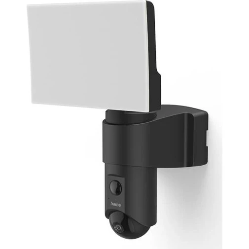 Hama WiFi Overvågningskamera 1080p med Lys og Bevægelsesdetektor, Sort