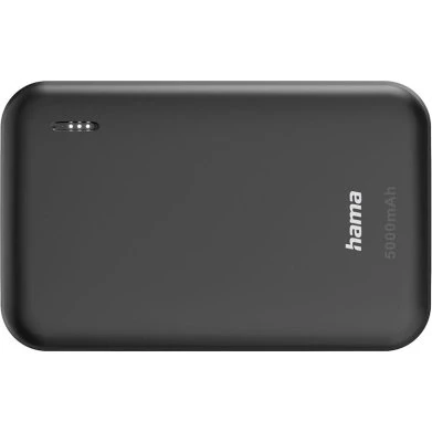 Hama Powerbank 5000mAh 2xUSB-A Sort