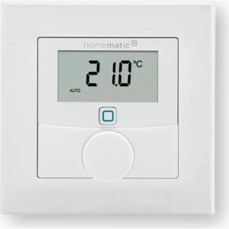 Homematic IP HmIP-WTH-1 Wandthermostat med Luftfugtighedssensor, Hvid