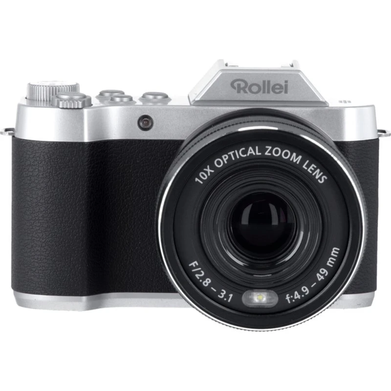 Rollei Powerflex 10x Retro I 64 MP Digital Kamera, Sort