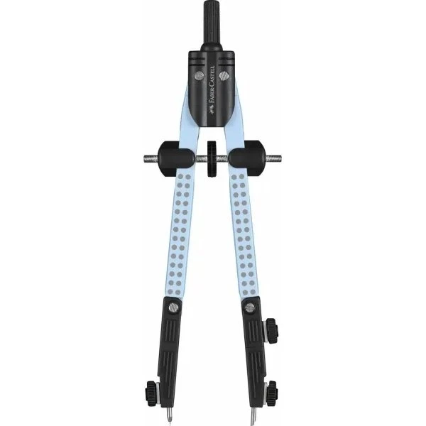Faber-Castell Grip Passer - Hurtigindstilling, Lyseblå