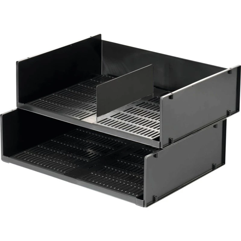 Durable Optimo Brevbakke A3 Brunsort med Inddeler