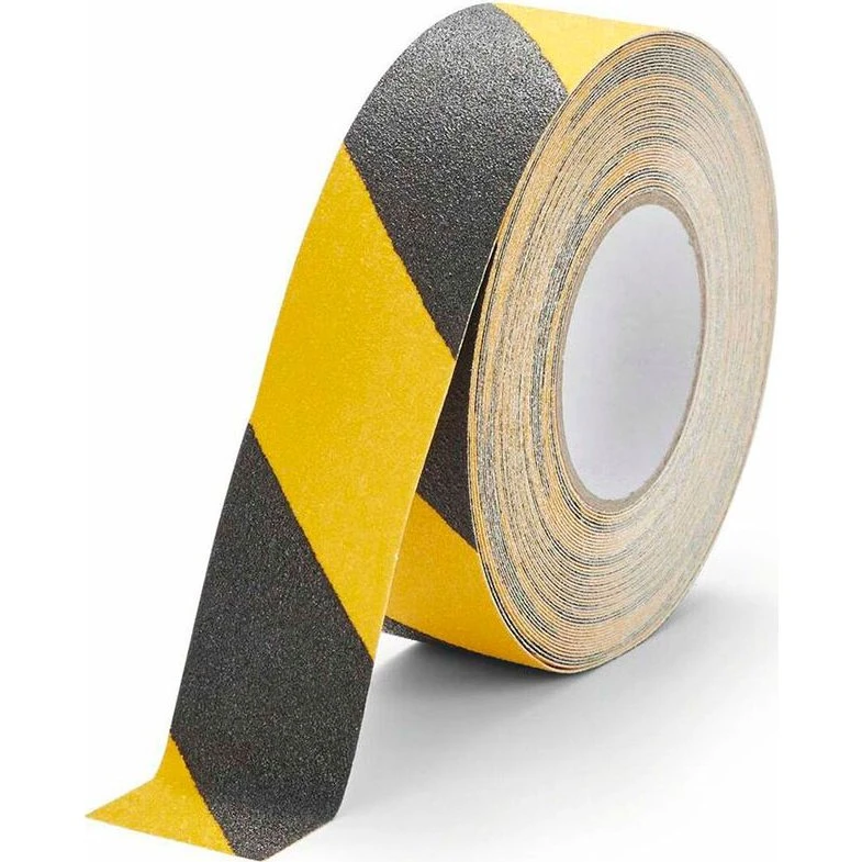 DURALINE® GRIP Skridsikker Tape 50 mm, Sort/Gul