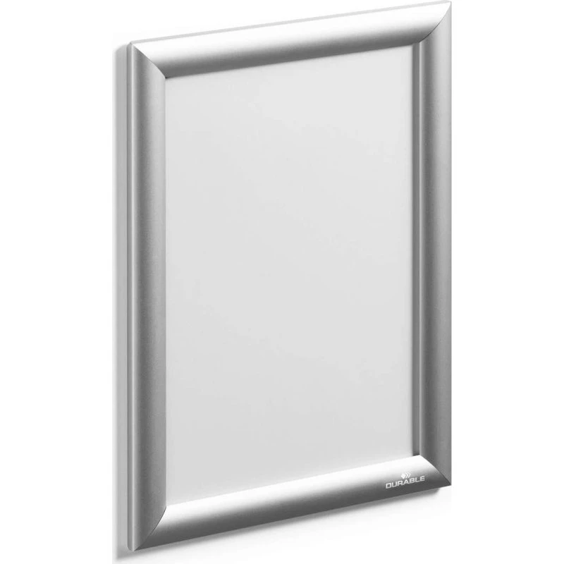 Durable Klikramme Aluminium A4 Sølv