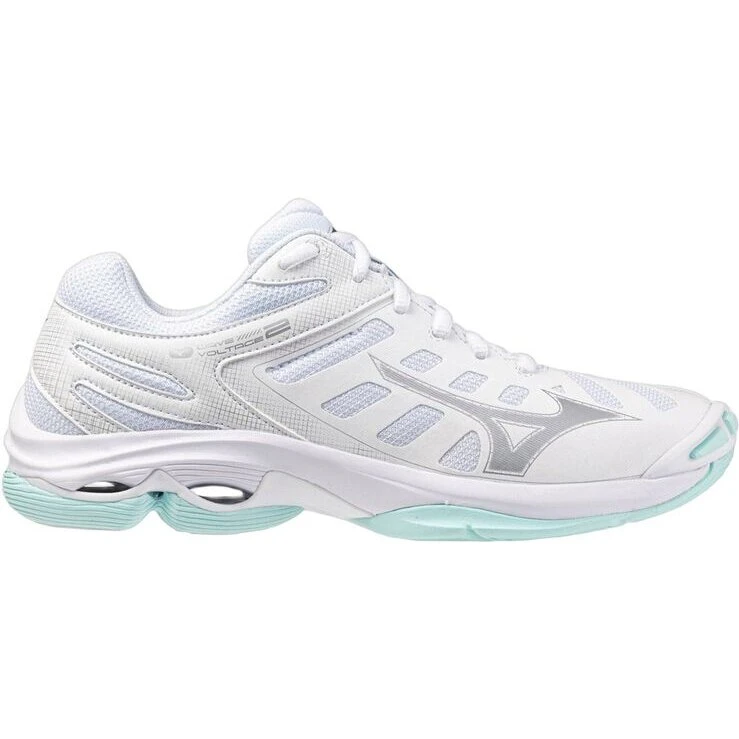 Mizuno Wave Voltage 2 Håndboldsko – White/Blue