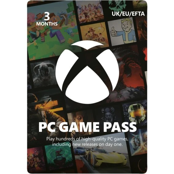 Xbox Game Pass 3 måneder – digital kode