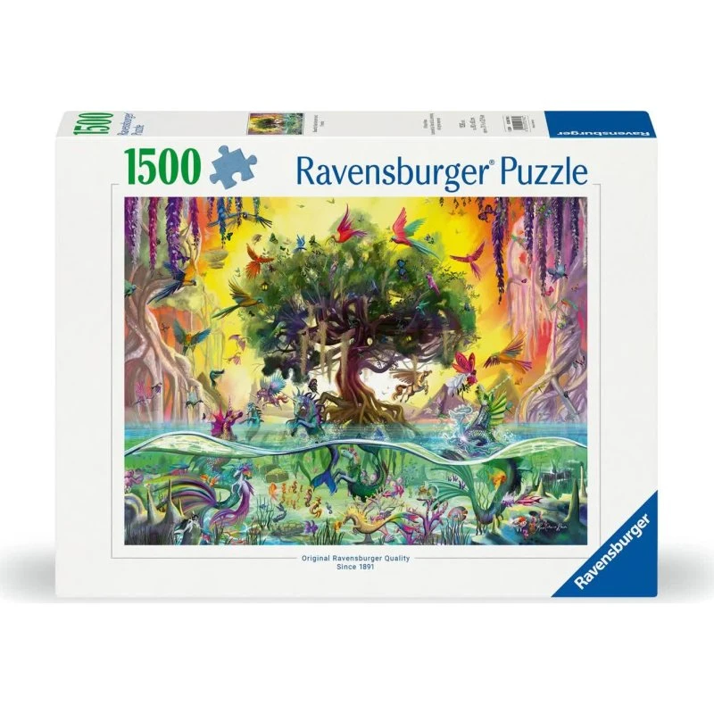 Ravensburger Sea Unicorn Puslespil, 1500 Brikker