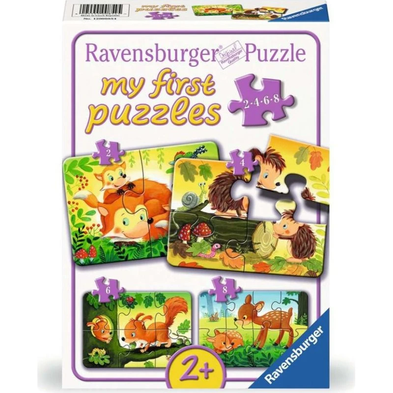 Ravensburger Forest Animal Fun 2/4/6/8p