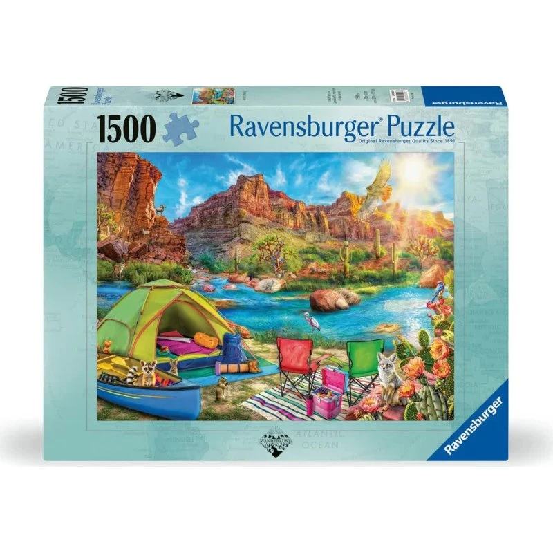 Ravensburger Canyon Camping 1500 Brikker