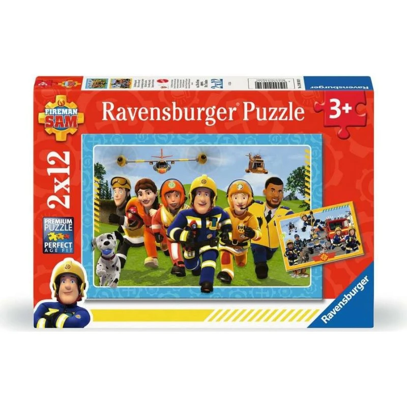 Ravensburger Fireman Sam Rescuers Are Coming 2x12 Brikker