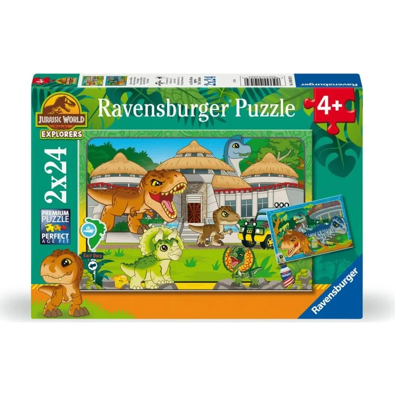 Ravensburger Jurassic World Explorers 2x24p