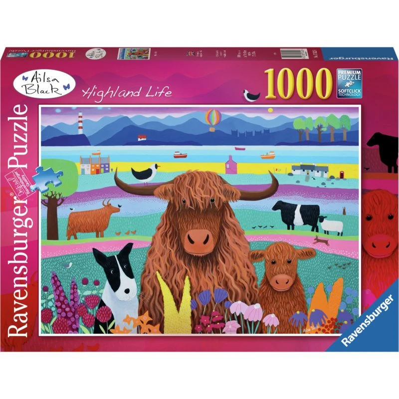 Ravensburger Highland Life 1000-puslespil