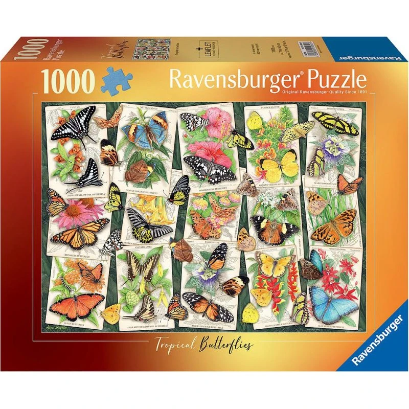 Ravensburger Tropical Butterfly 1000p