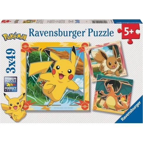 Ravensburger Pokémon 3x49p - 12004062