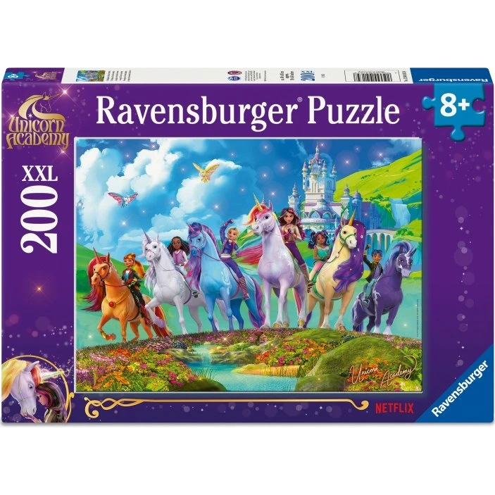 Ravensburger Unicorn Academy 200p XXL Puslespil