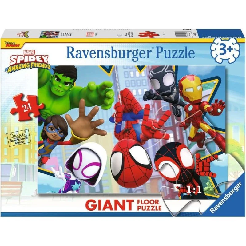 Ravensburger An Amazing Team Giant Floor Puslespil, 24 Brikker, 3+ år