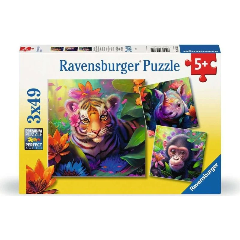 Ravensburger Jungle Babies 3x49 pc