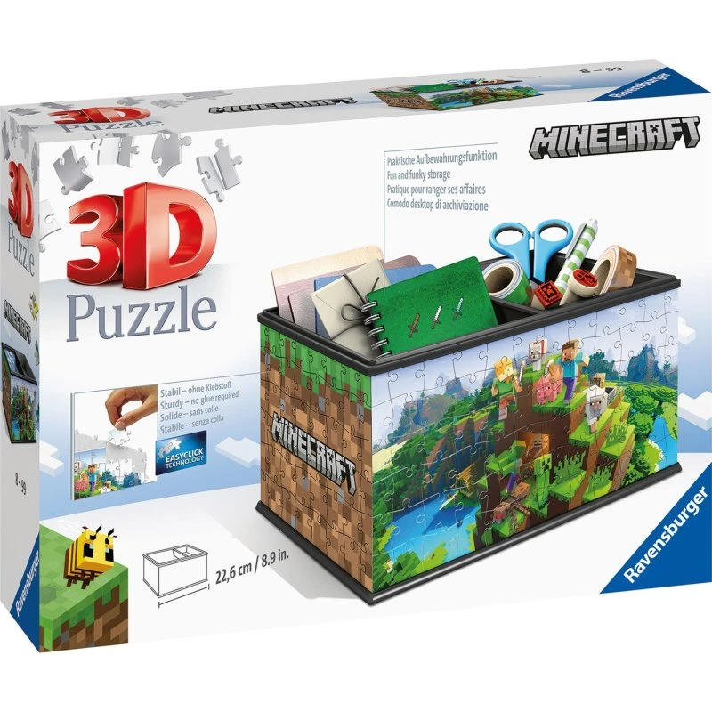 Ravensburger 3D Minecraft Treasure Box 216 brikker