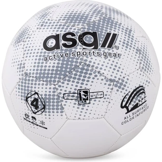 ASG Fodbold str. 5 Hvid/Grå