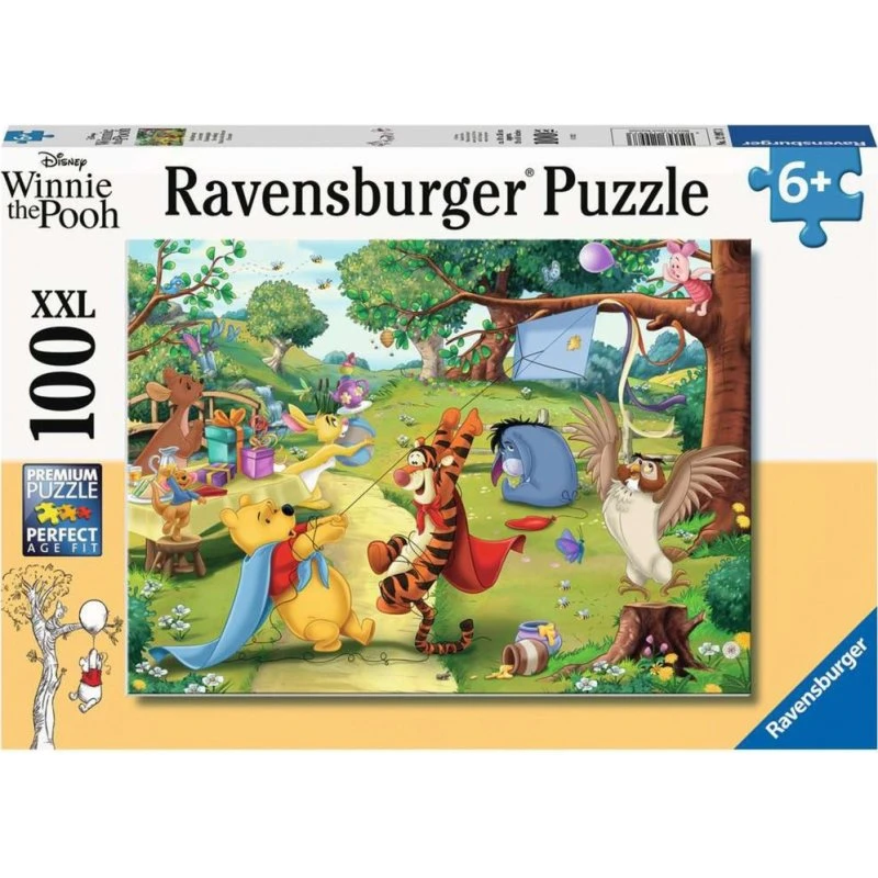 Ravensburger Winnie the Pooh - Pooh to the Rescue 100 brikker
