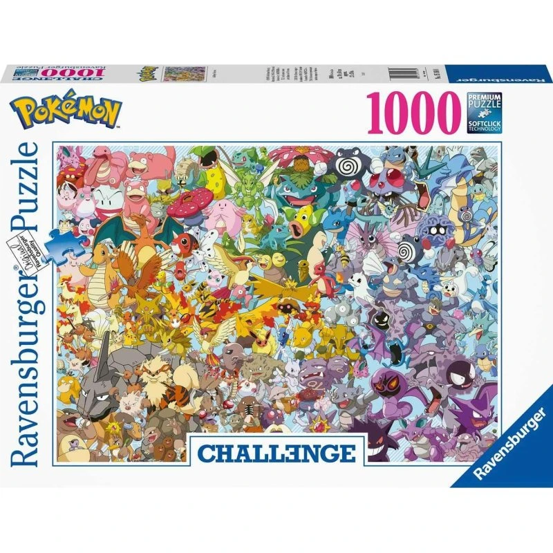 Ravensburger Puzzle Challenge Pokémon 1000p