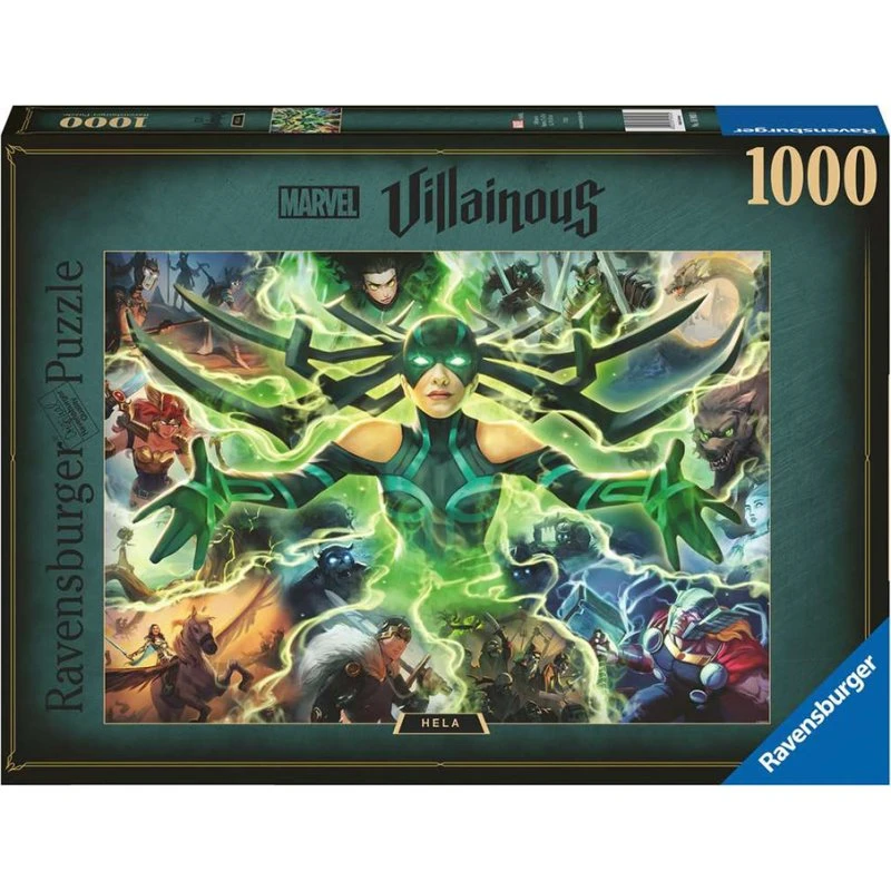 Ravensburger Marvel Villainous: Hela 1000 Brikker
