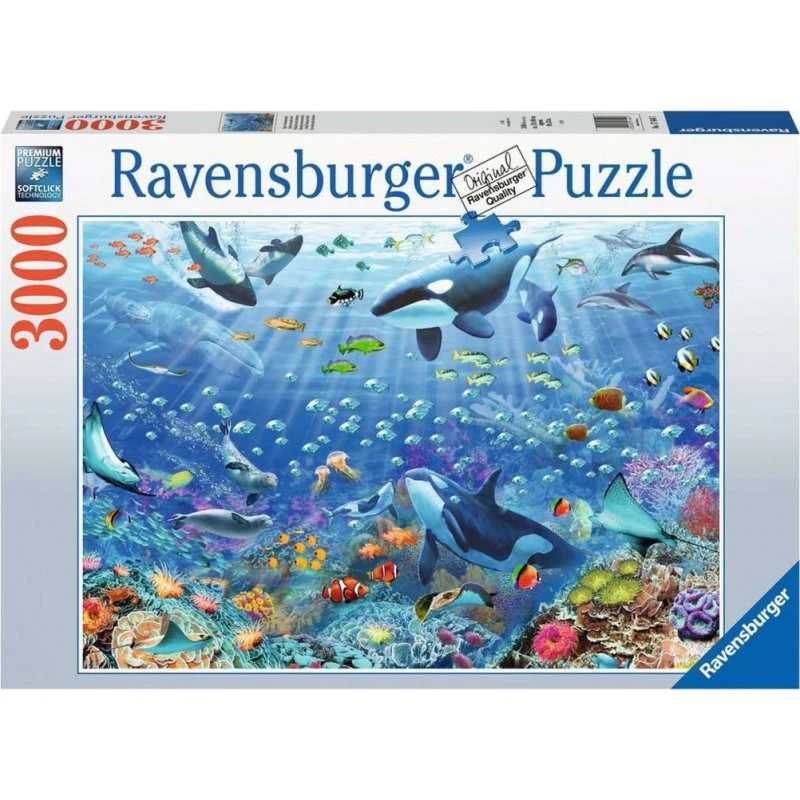 Ravensburger Colourful Underwater World, 3000 brikker