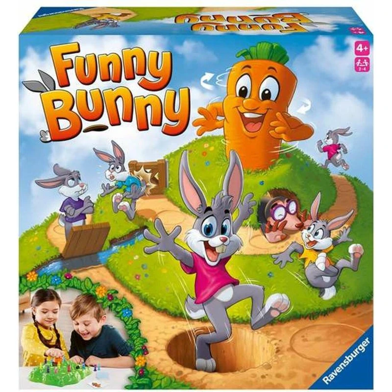 Ravensburger Funny Bunny - Brætspil for børn fra 3 år