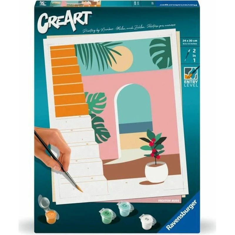 Ravensburger CreArt Mal Efter Tal - Holiday Mode