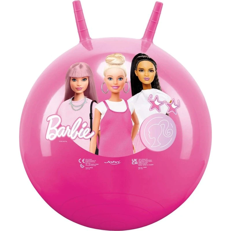 Barbie Pink Hopper Ball 45 cm, Lysrød, Børn fra 3 år