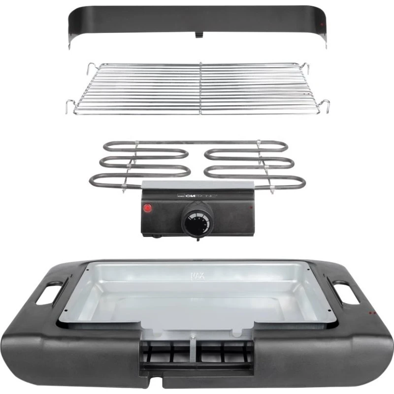 Clatronic BQ 3507 Havegrill 2000W Sort