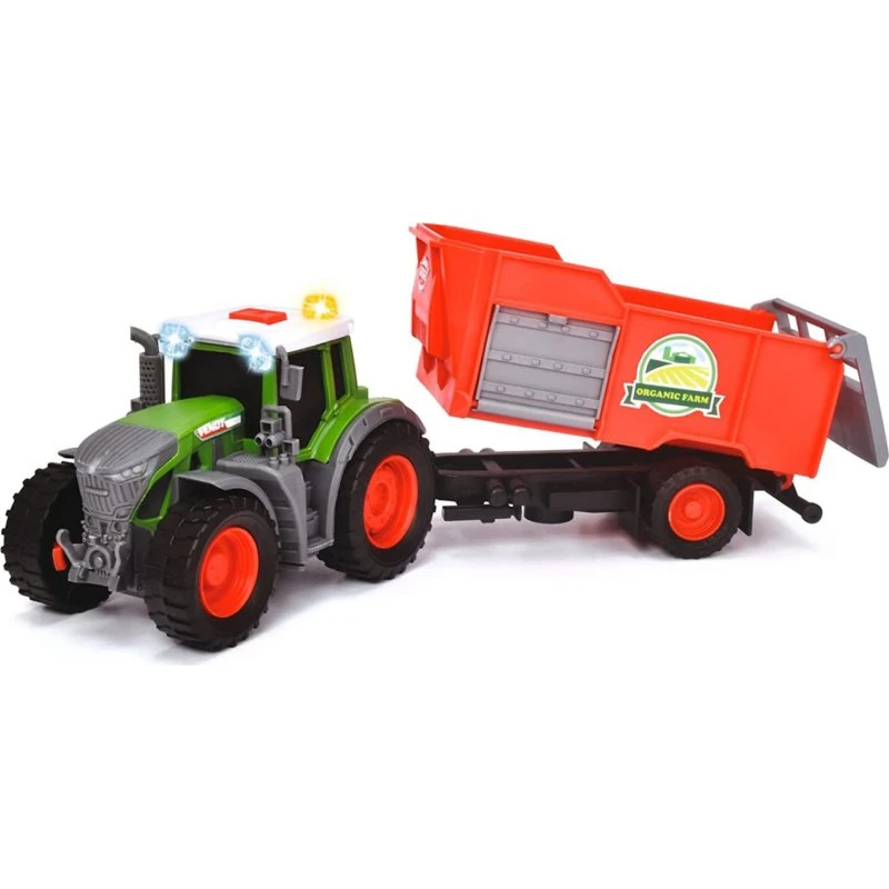 Dickie Fendt Traktor med Trailer 26 cm