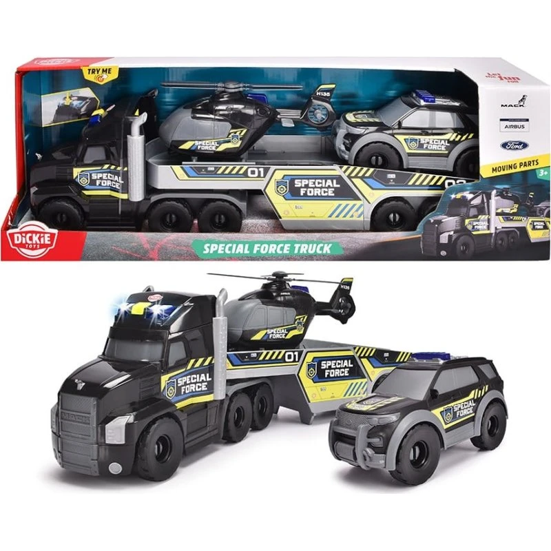 Dickie Toys Special Force Truck - 3+ år