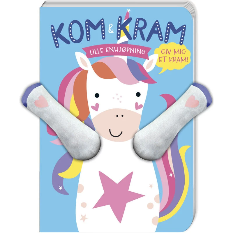 Kom og kram: Lille Enhjørning - fingerdukkebog