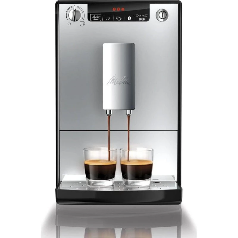 Melitta Caffeo Solo E950-103, sølv/hvid, 15 bar, 1,2 L