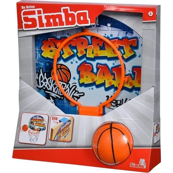 Simba Mini Basket Set – Indendørs præcisionstræning med bold