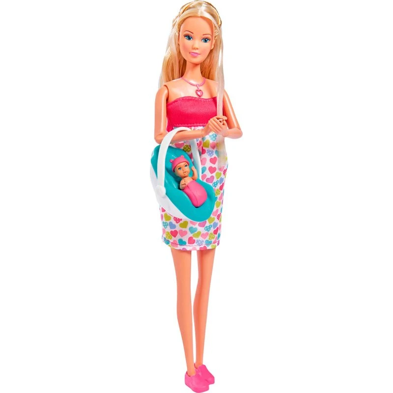 Steffi Love Dukke med Baby, 29 cm (3år+)