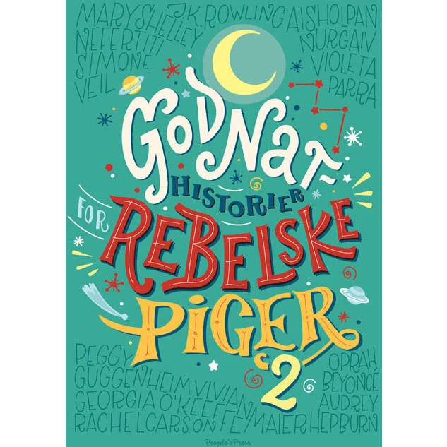 Francesca Cavallo & Elena Favilli – Godnathistorier for rebelske piger 2