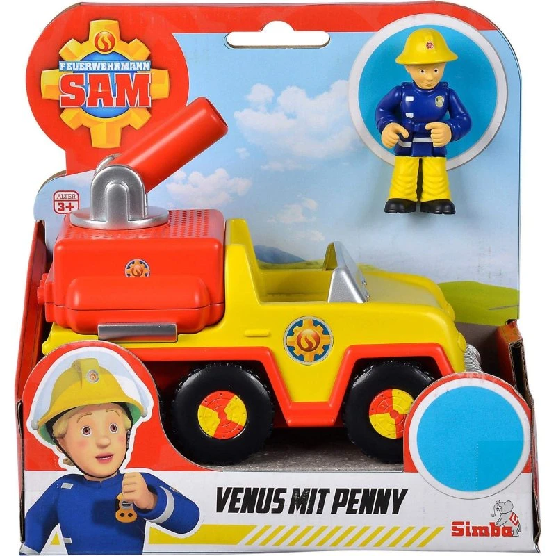 Simba Toys Brandmand Sam Venus med Penny Figur (3år+)