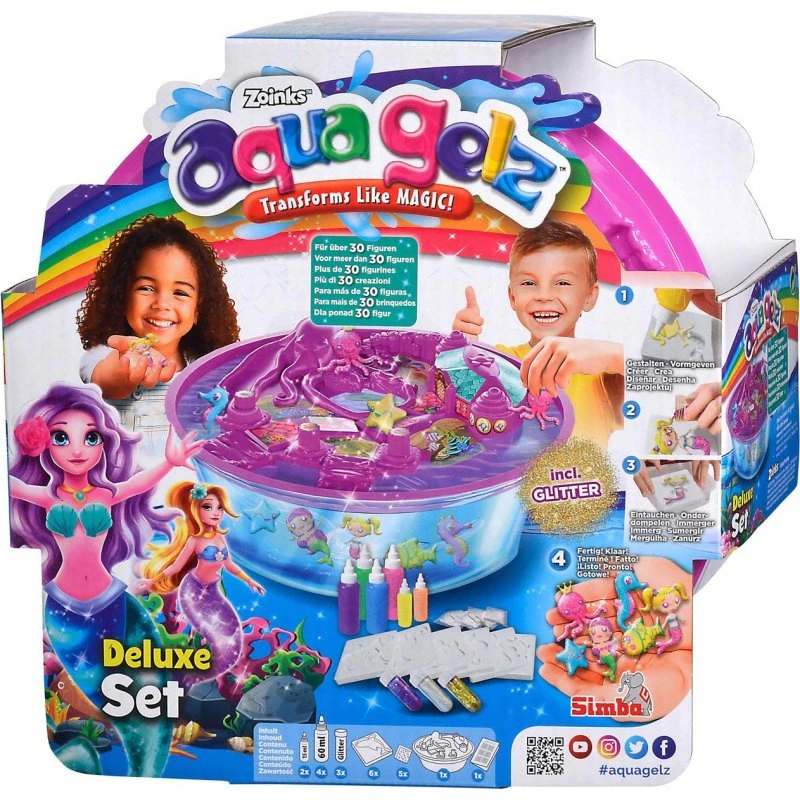 Simba Aqua Gelz Magic Mermaid - Kreativt Badelegetøj for 8+ år