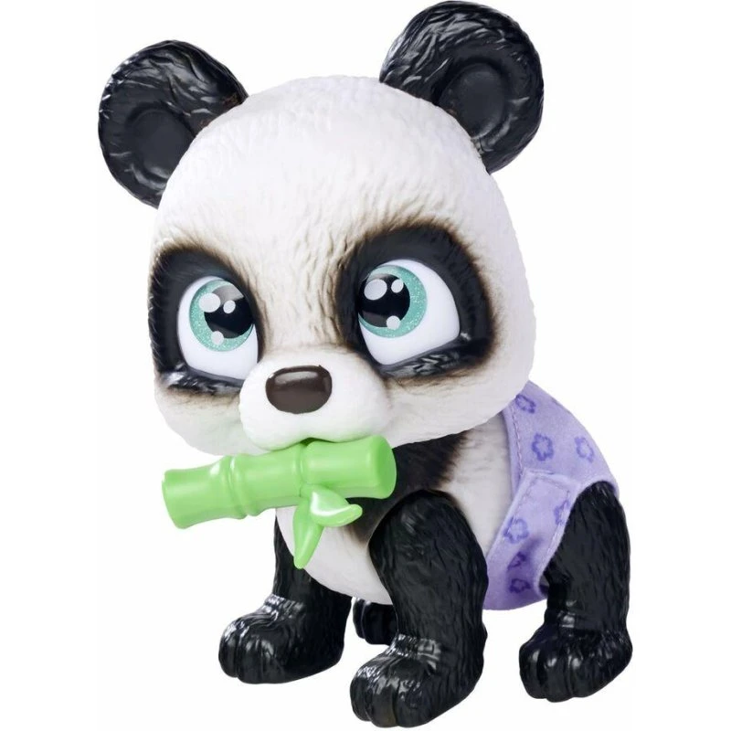 Simba Pamper Petz Panda, sort/hvid, 15 cm