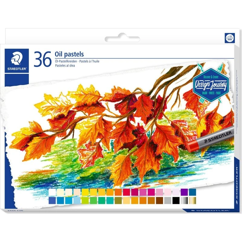 Staedtler Oile Pastelfarver 36 stk.
