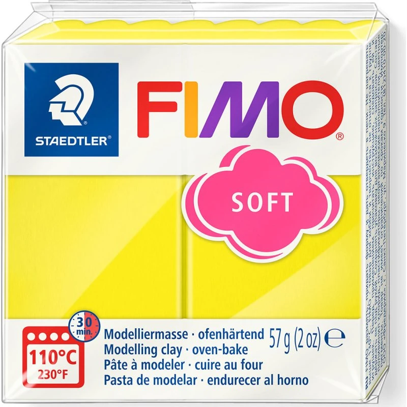 Staedtler FIMO Soft 57g Citron Gul