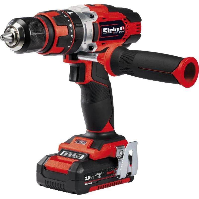 Einhell TE-CD 18/48 Li-i 18V Slagboremaskine med 2x2,0Ah Batterier